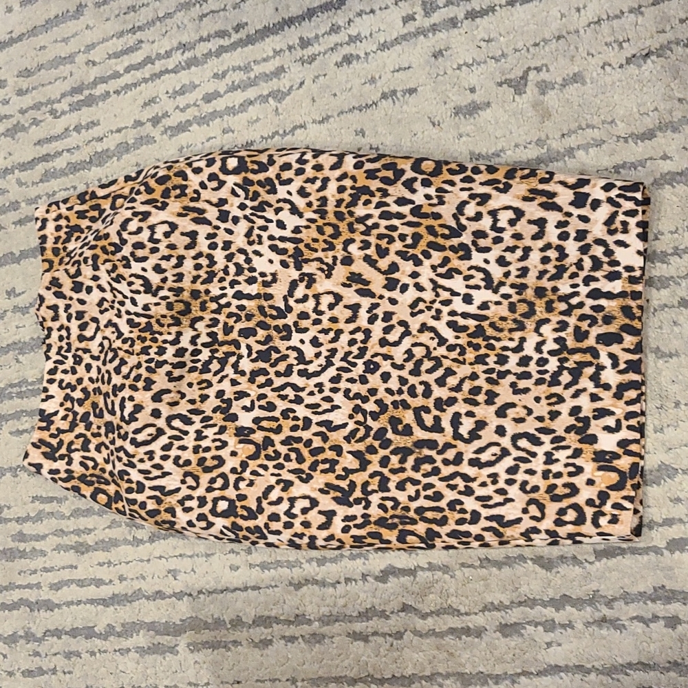 Ever New Leopard print pencil skirt